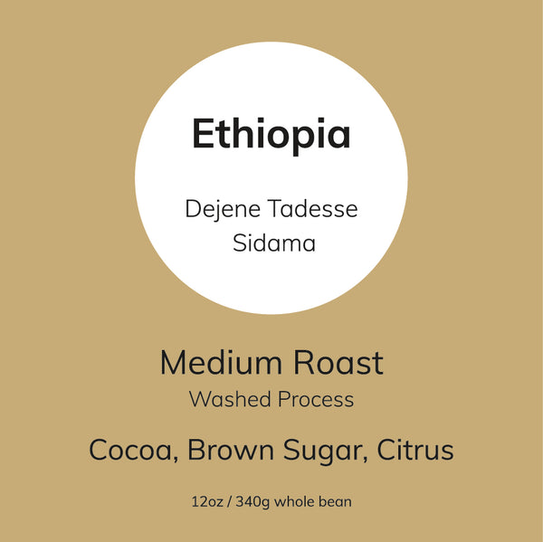 Dejene Tadesse Washed Medium - Genesis Coffee Lab